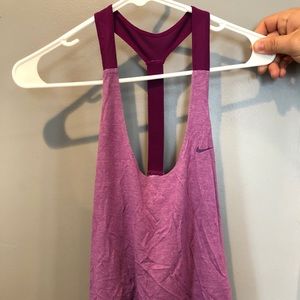 NIKE workout tank purple NWOT